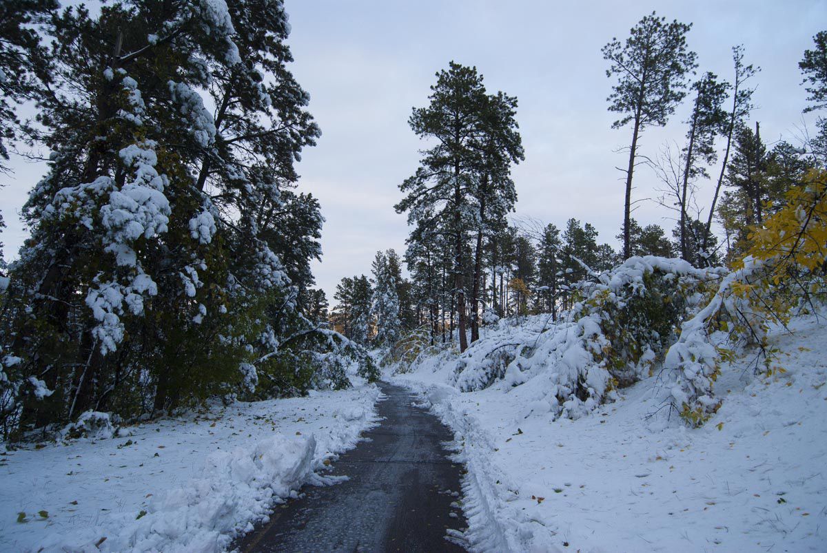 Seasons blend together at Chadron State Park
